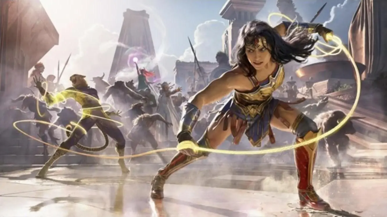 Wonder Woman Official art. Will be available on PC, PlayStation 5, Xbox Series S and Xbox Series X